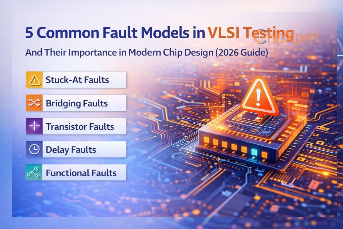 5 Common Fault Models in VLSI Testing and Why They Matter in 2026